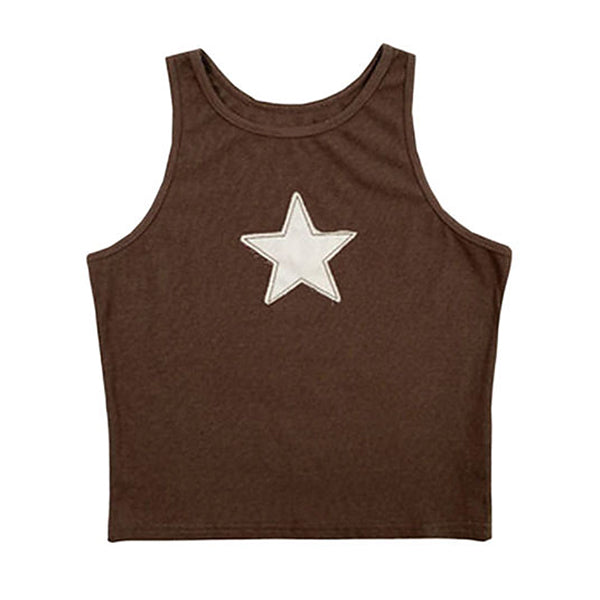 Skater Girl Star Tank Top - Vedlit