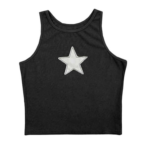Skater Girl Star Tank Top - Vedlit