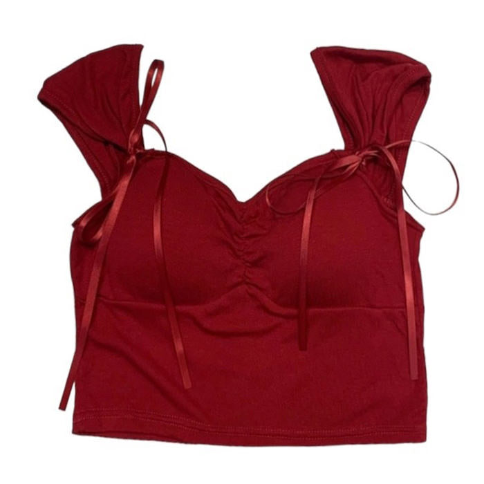 Soft Girl Bra Crop Top - Vedlit