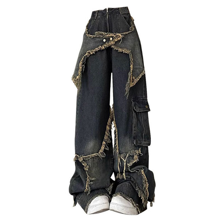 Star Girl Wide Leg Jeans - Vedlit