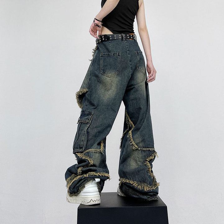 Star Girl Wide Leg Jeans - Vedlit