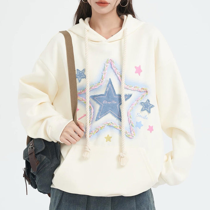 Star Patch Hoodie - Vedlit