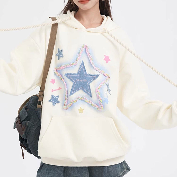Star Patch Hoodie - Vedlit