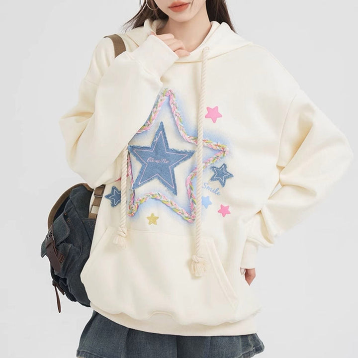 Star Patch Hoodie - Vedlit
