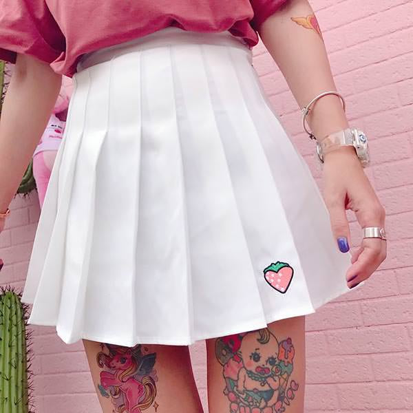 Strawberry Mini Skirt - Vedlit