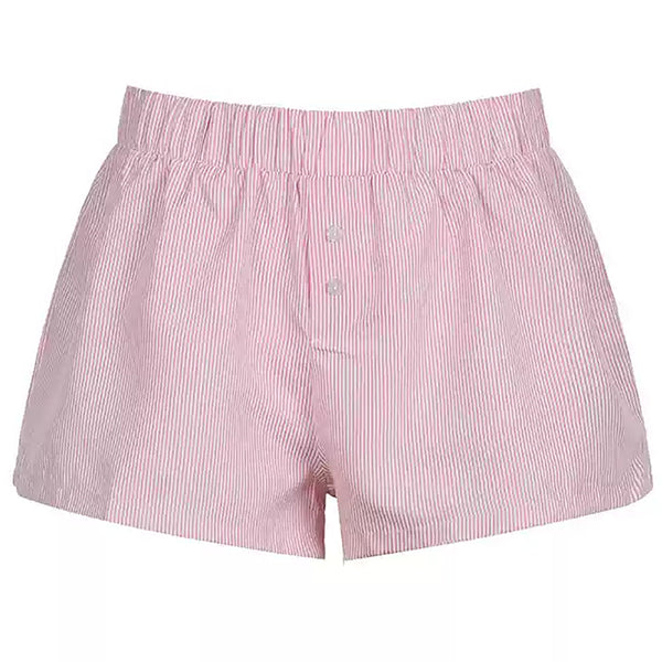 Soft Striped Lounge Shorts - Vedlit