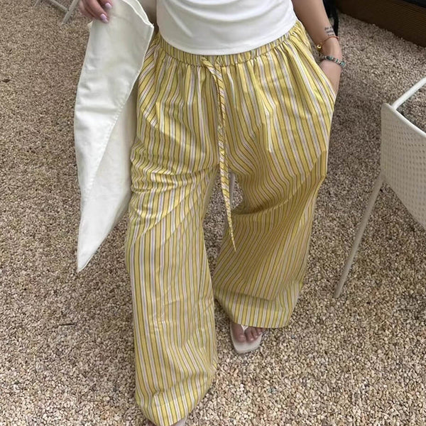Casual Friday Striped Pants - Vedlit