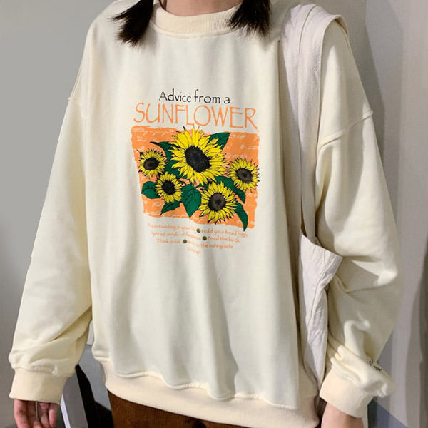Sunflower Sweatshirt - Vedlit