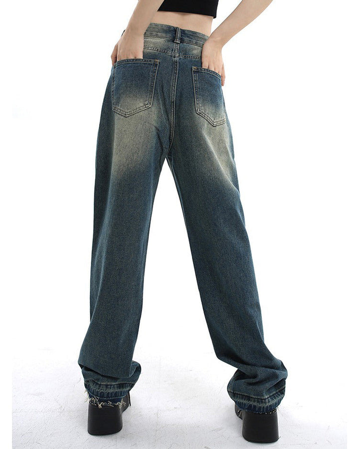 Wash Me Out Wide Leg Jeans - Vedlit