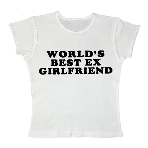 World's Best Ex Girlfriend Baby Tee - Vedlit