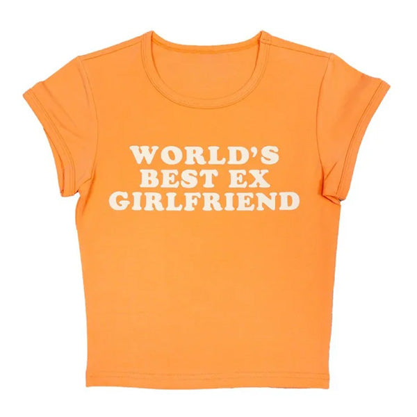 World's Best Ex Girlfriend Baby Tee - Vedlit