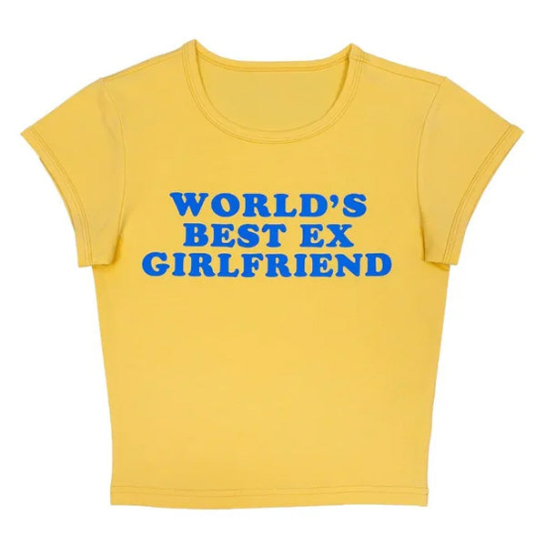 World's Best Ex Girlfriend Baby Tee - Vedlit