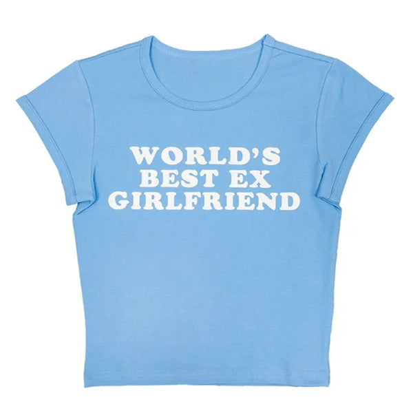 World's Best Ex Girlfriend Baby Tee - Vedlit