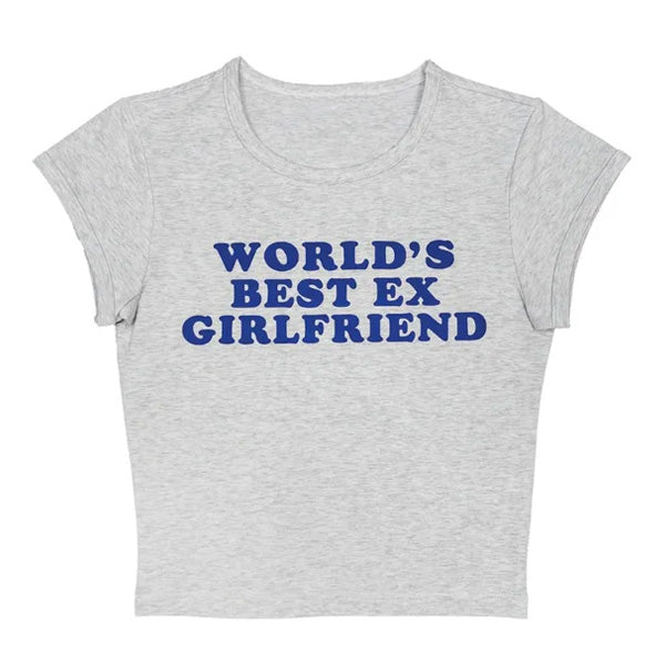 World's Best Ex Girlfriend Baby Tee - Vedlit