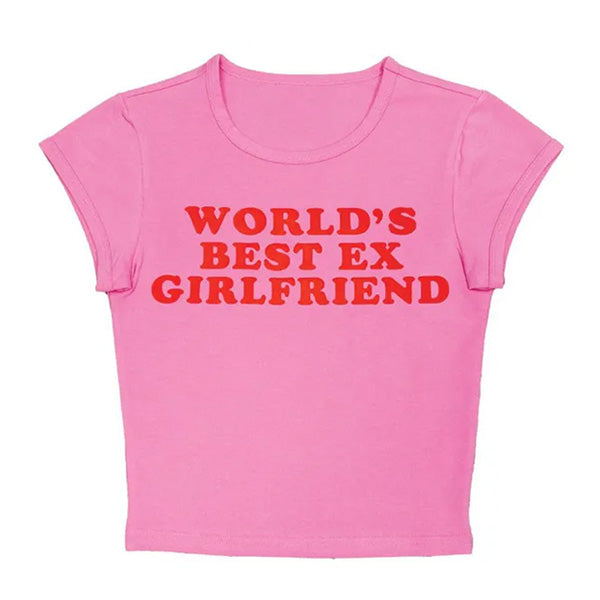 World's Best Ex Girlfriend Baby Tee - Vedlit