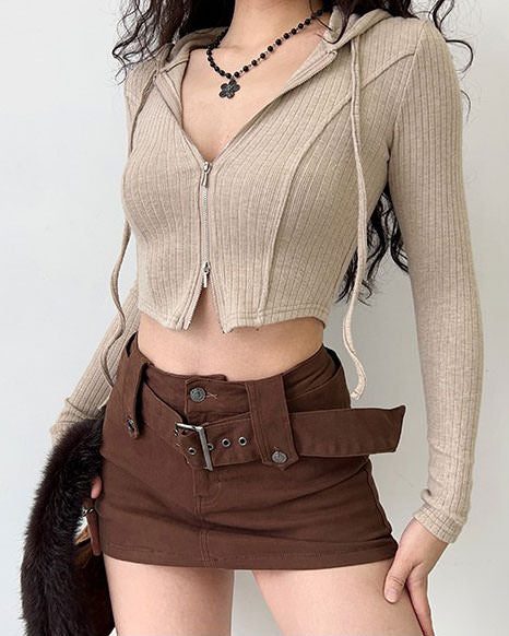 Superstar Y2K Mini Skirt - Vedlit