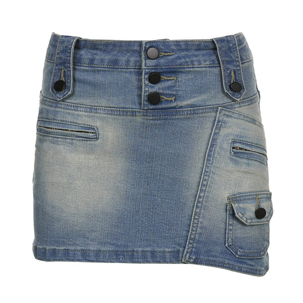 Y2K Style Mini Skirt - Vedlit