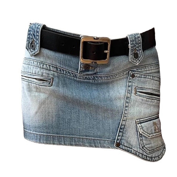 Y2K Style Mini Skirt - Vedlit
