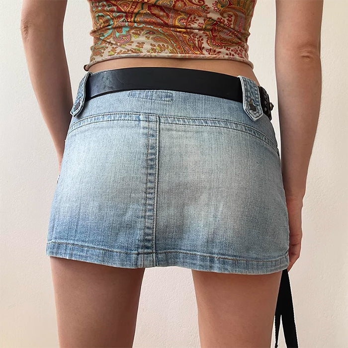 Y2K Style Mini Skirt - Vedlit