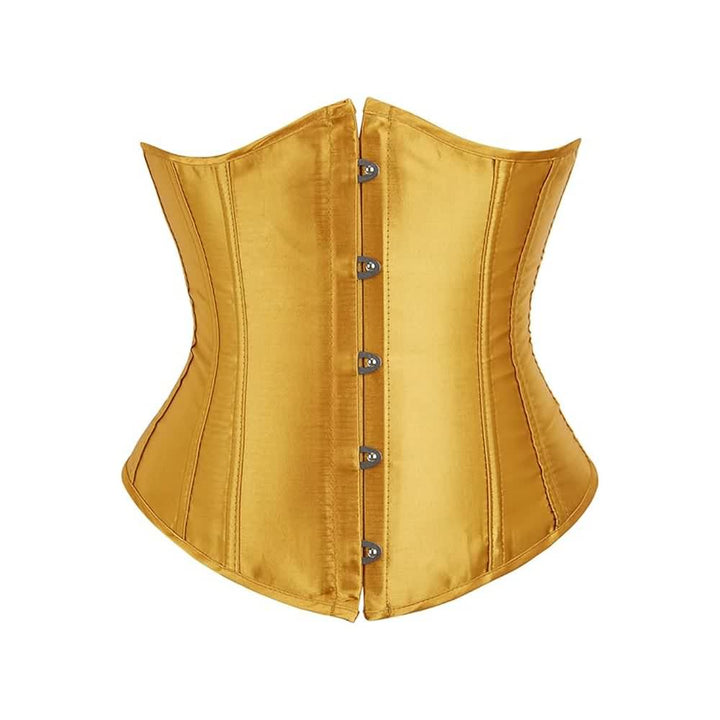 Yellow Gothic Underbust Corset - Vedlit