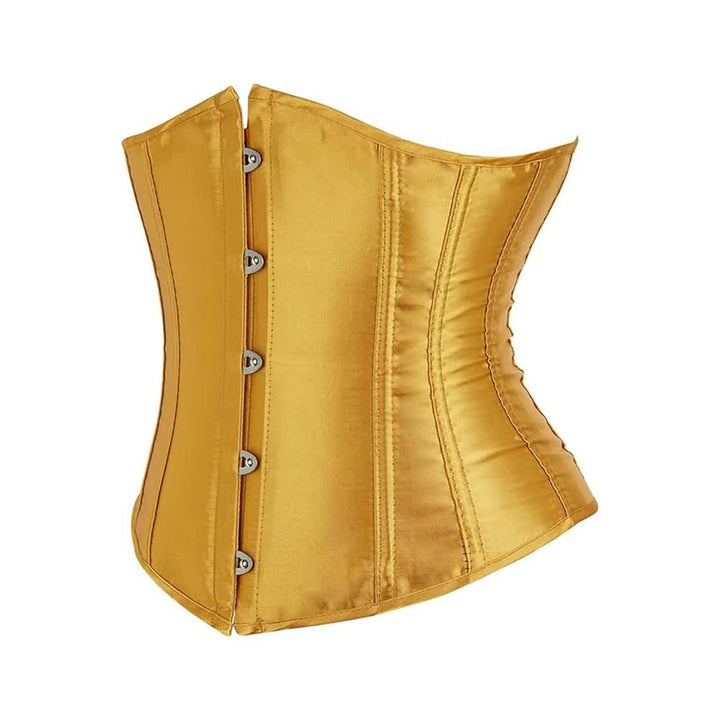 Yellow Gothic Underbust Corset - Vedlit