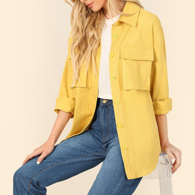 Sunshine Yellow Shirt - Vedlit